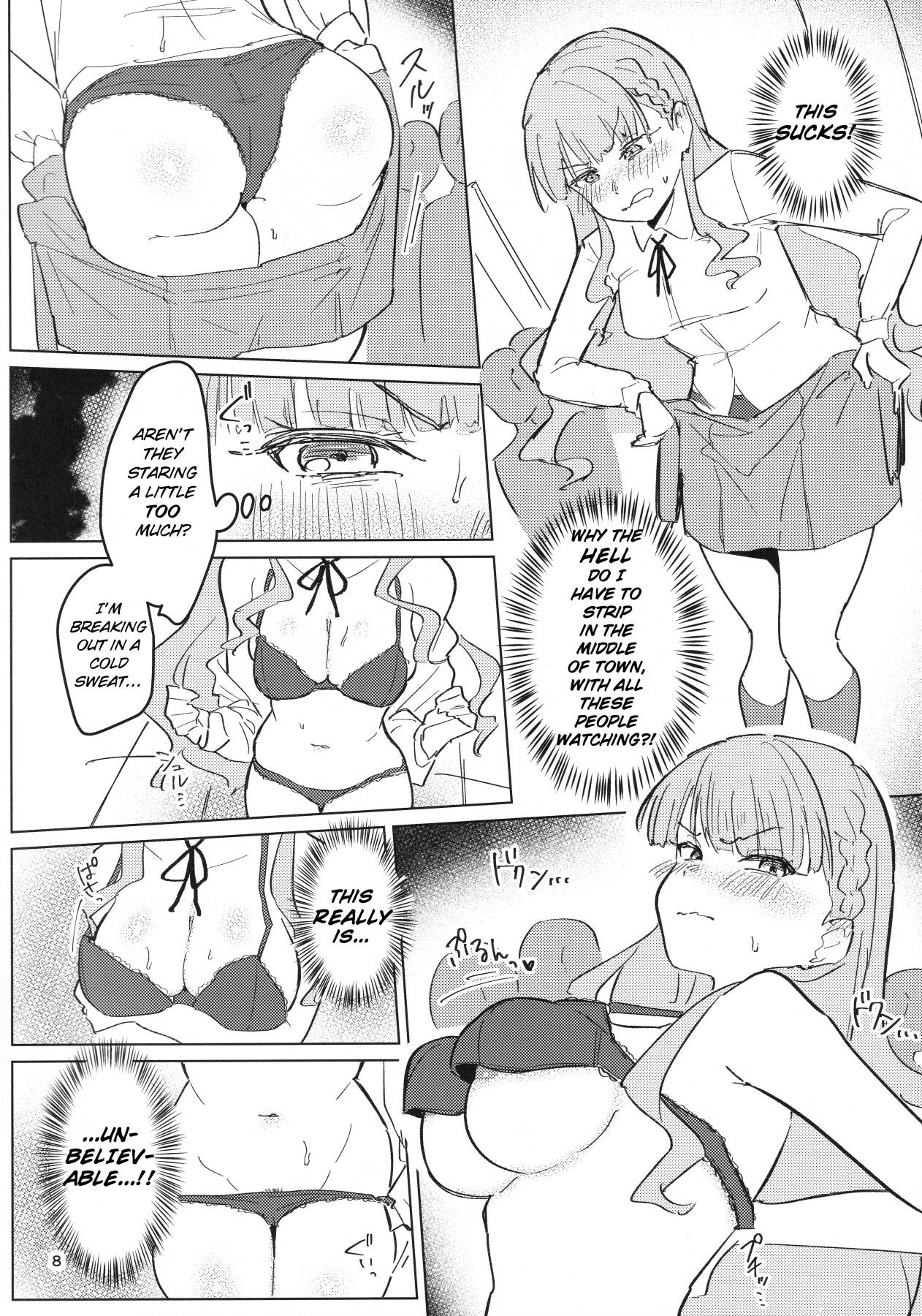 Hentai Manga Comic-Going to School Naked is the Standard-Read-9